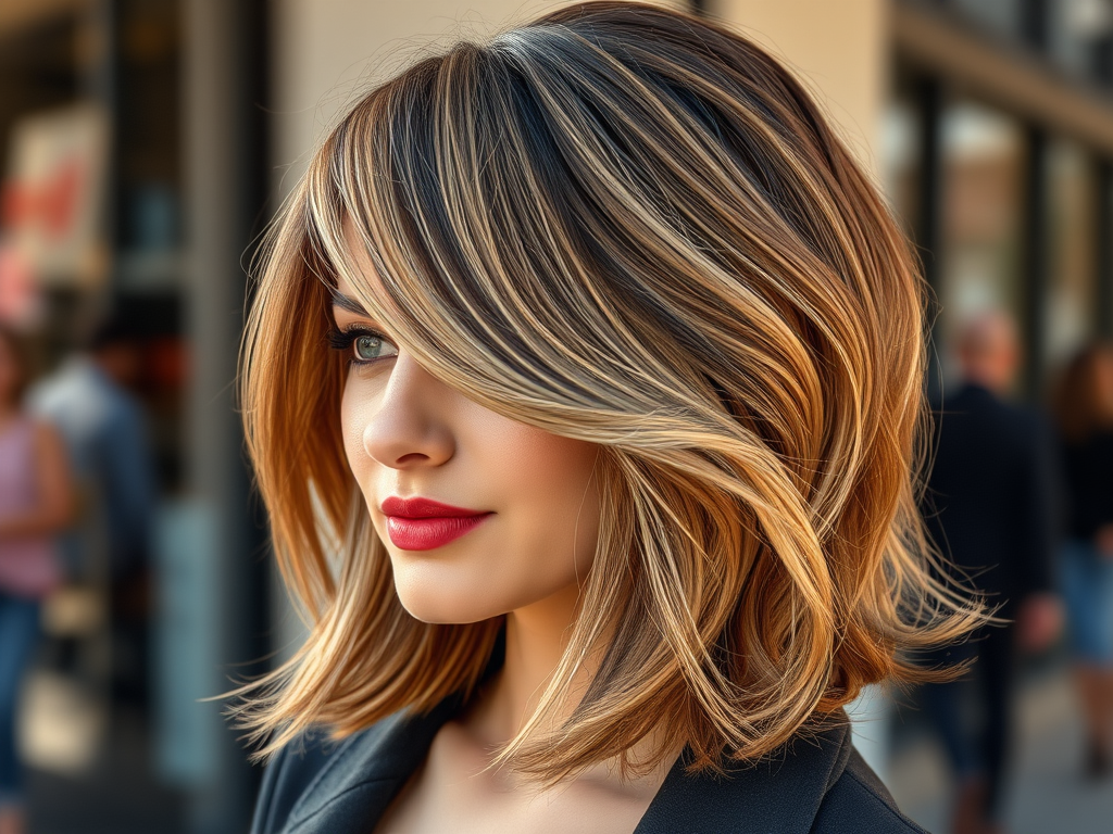 The Butterfly Cut & Why It’s Perfect for Overland Park Lifestyles 1 create a high resolution highly detailed image of a woman showcasing
