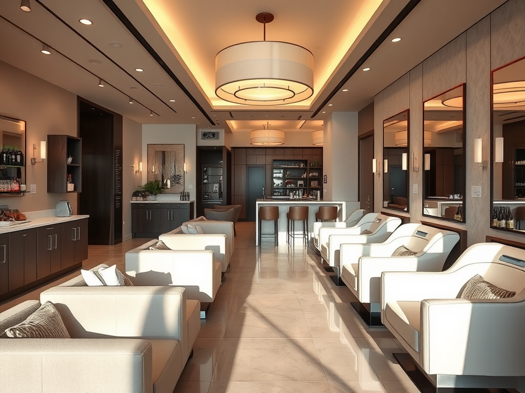 create a high resolution highly detailed image showcasing the luxurious ambiance