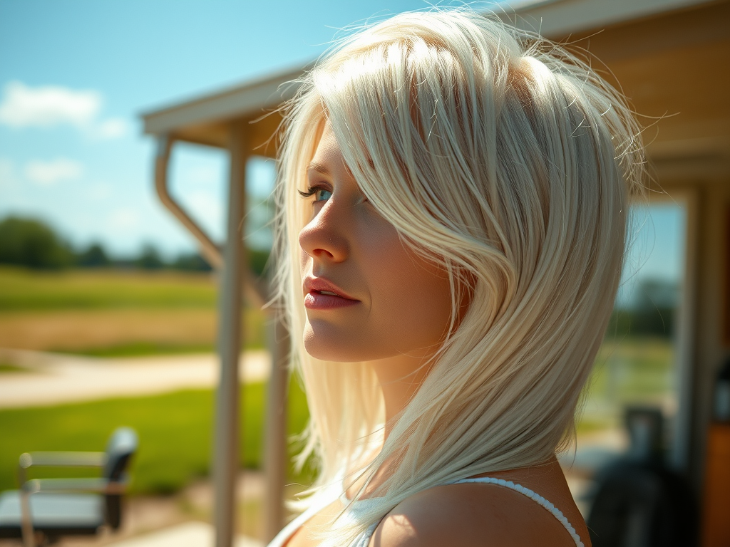 create a highly detailed sharp focused image showcasing a radiant platinum