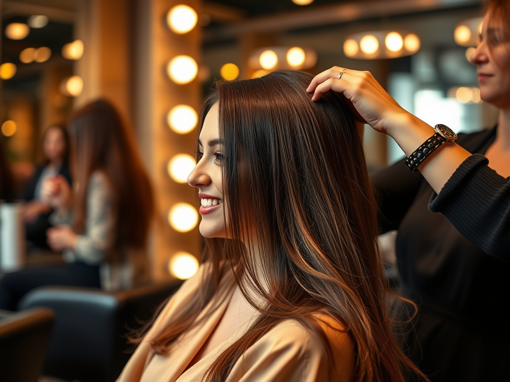 Stylish Daily: The Salon Services That Make Morning Styling Effortless 1 create a featured image for a blog post titled stylish