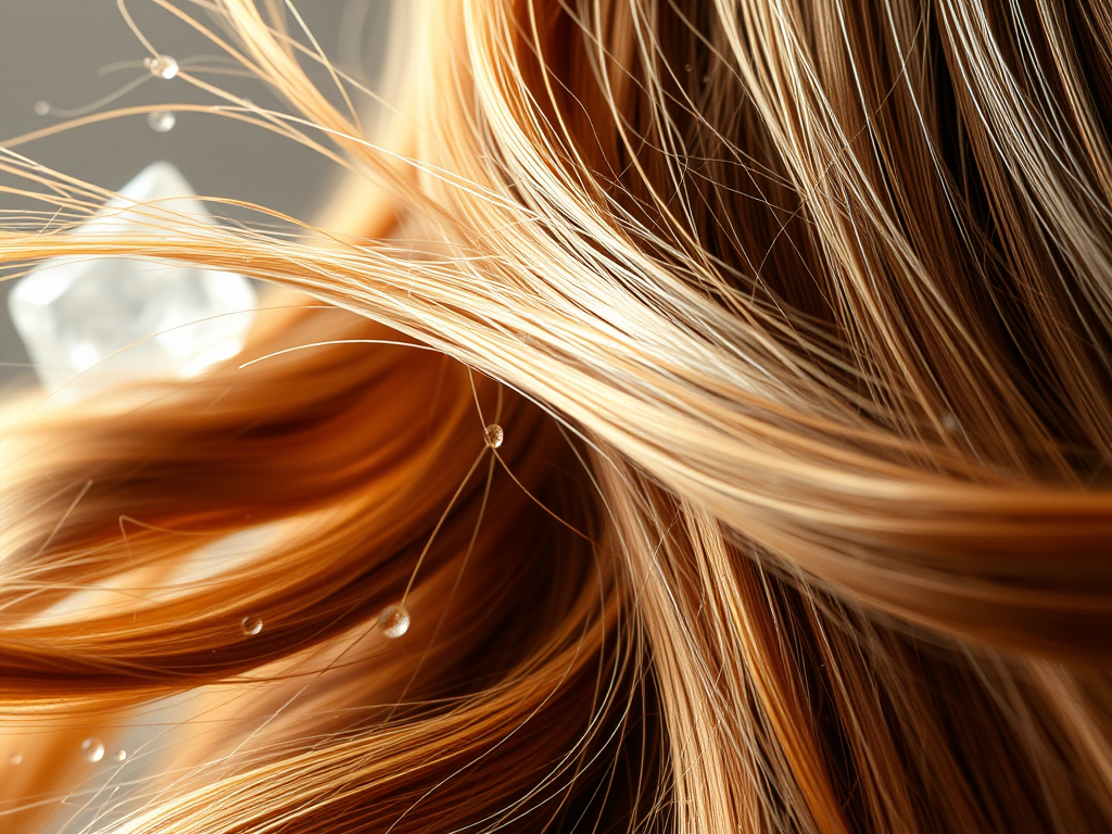 Quartz Quality: Hard-Water Hair Detox at OP Hair Salon 1 create a highly detailed and sharp focused image for a blog