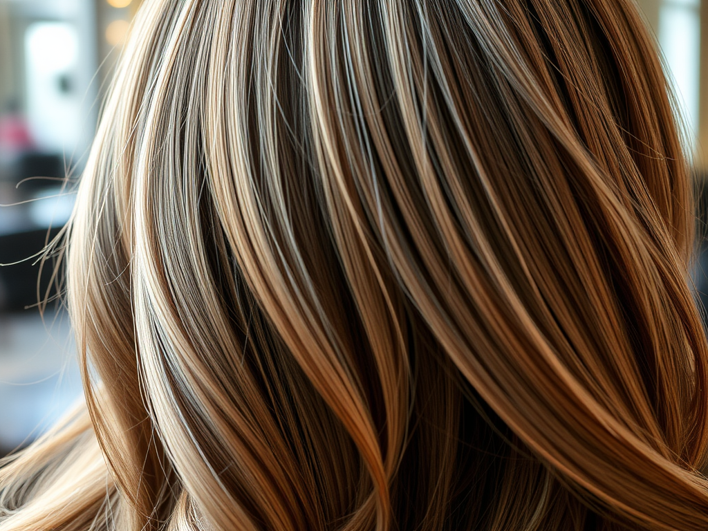 From Foil to Flawless: How the Highlight Weave Creates Your Best Hair Color 1 create a stunning featured image that captures the essence of