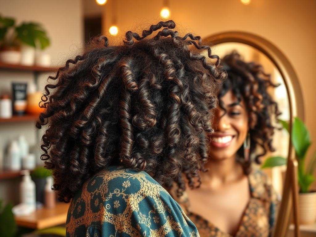 Rooted Wisdom: Natural Curl Definition at Just For Hair Salon 1 image 432
