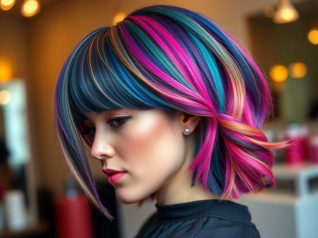 create a featured image for a blog post on hair
