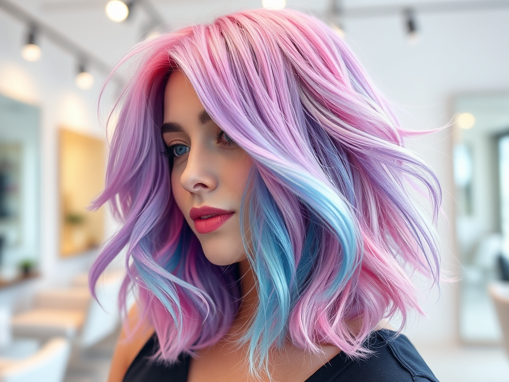 Pastel Perfection: Bold Fashion Colors for the Brave 1 create a highly detailed sharp focus image showcasing a beautiful 1