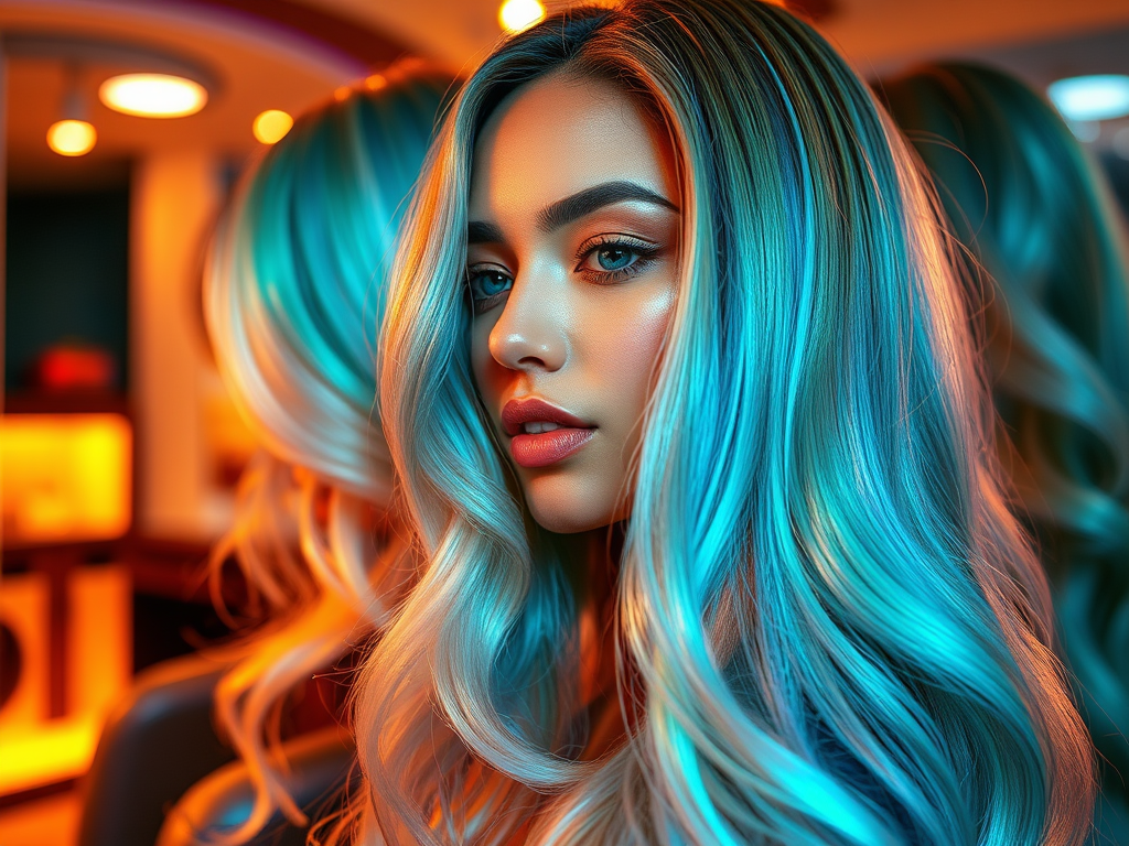Luminescent Studio: The Science of Shine at Just For Hair 1 generate a featured image for a blog post about luminescent
