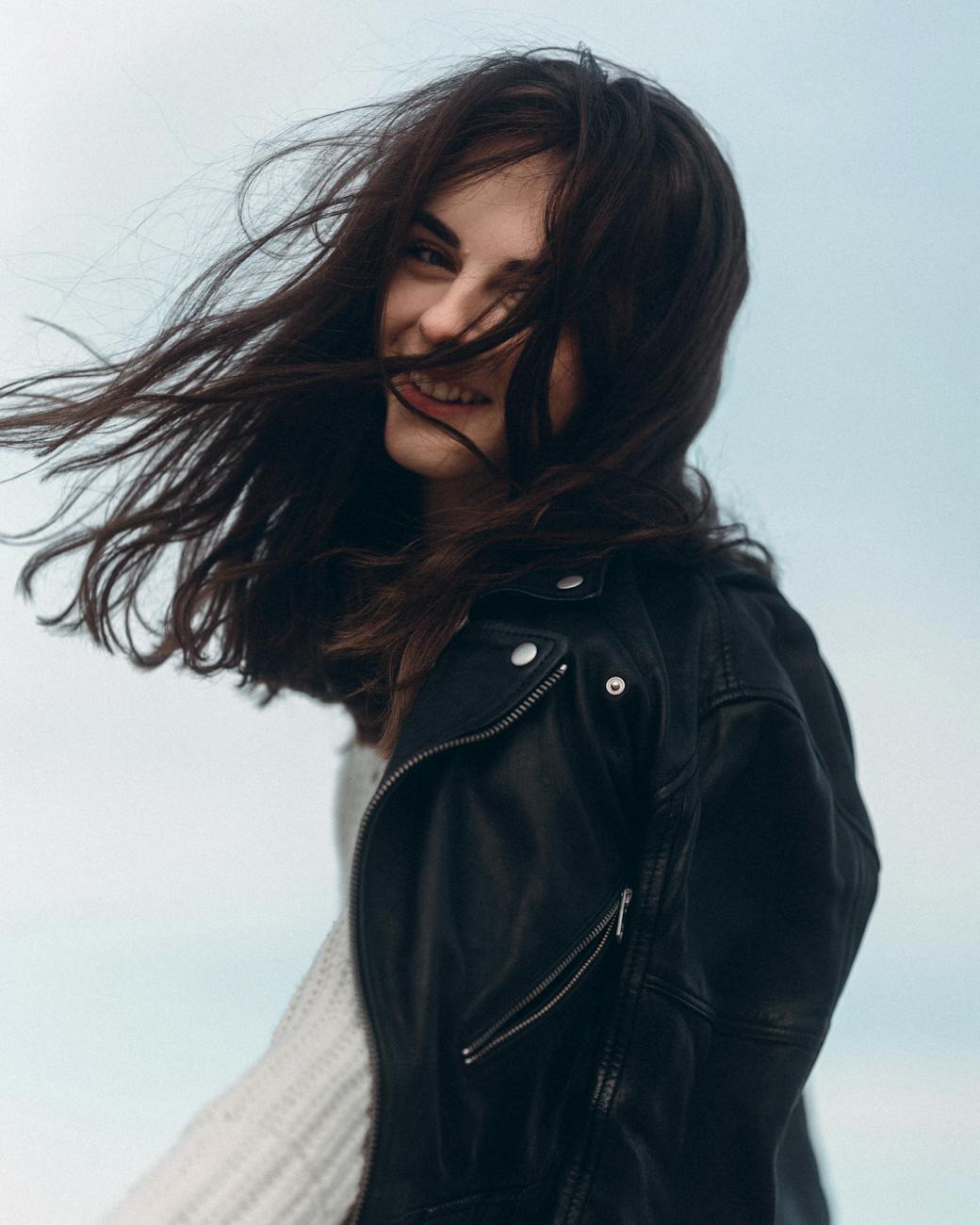 woman in jacket