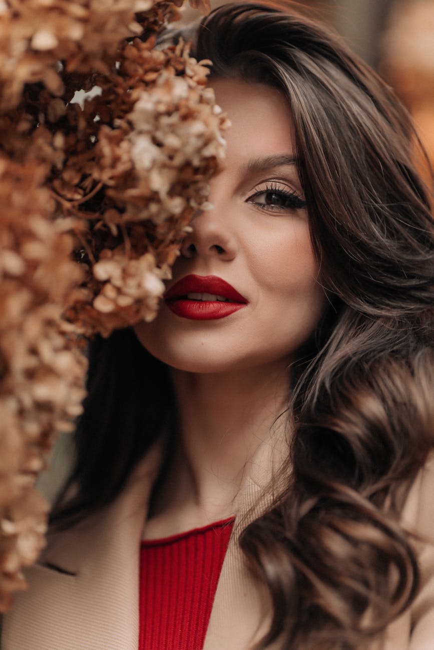 Chestnut and Clove: Rich Dimensional Autumn Hues 1 portrait of brunette woman
