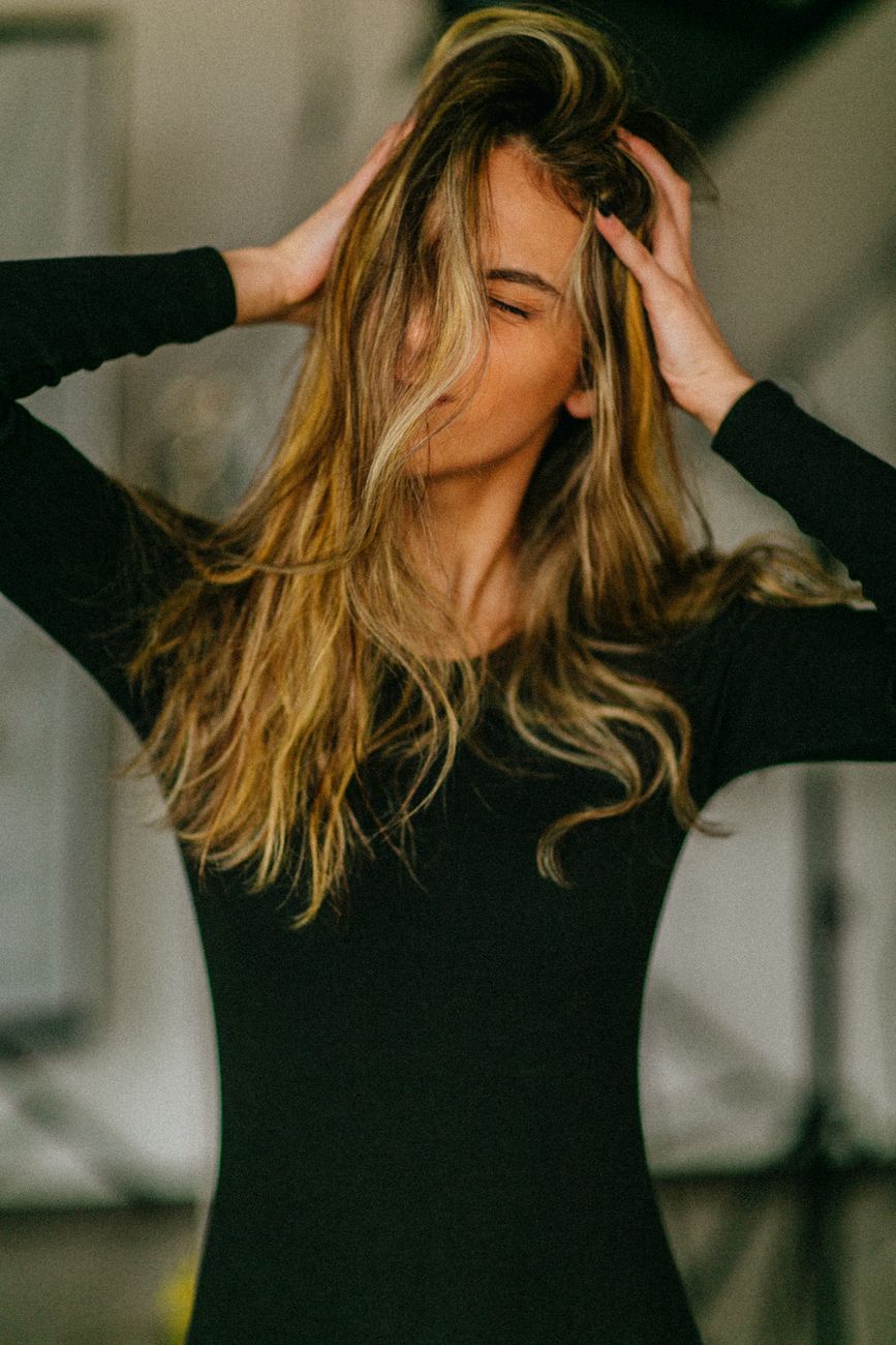 portrait of a blonde
