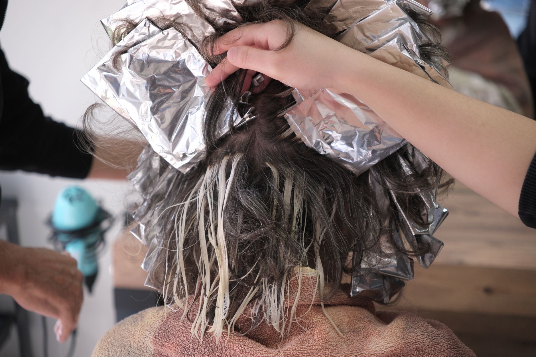 Why DIY Perm Kits Destruct Your Hair (Leave It to OP Experts) 1 professional hair coloring session in salon