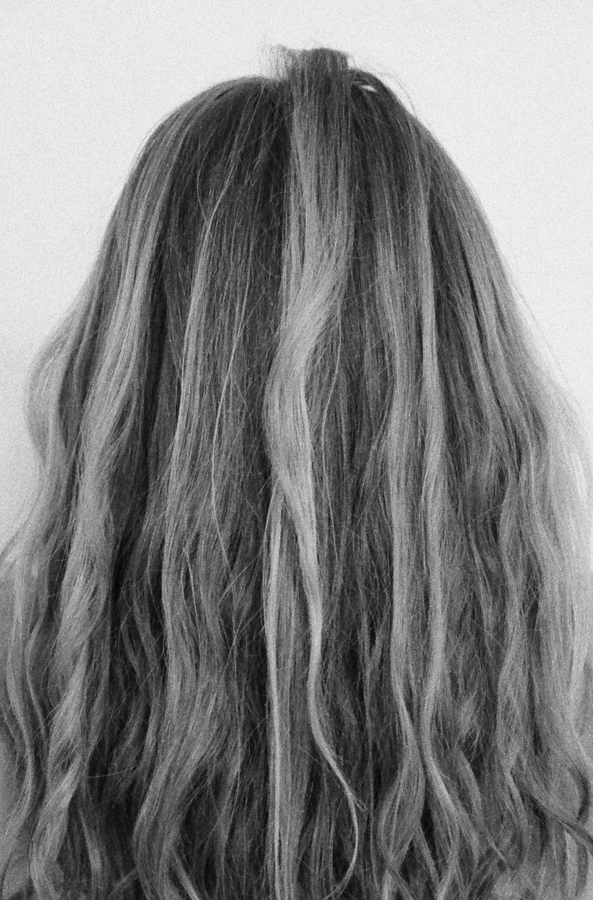 Gentle Perming Methods for Mature, Thinning Hair 1 grayscale photo of hair