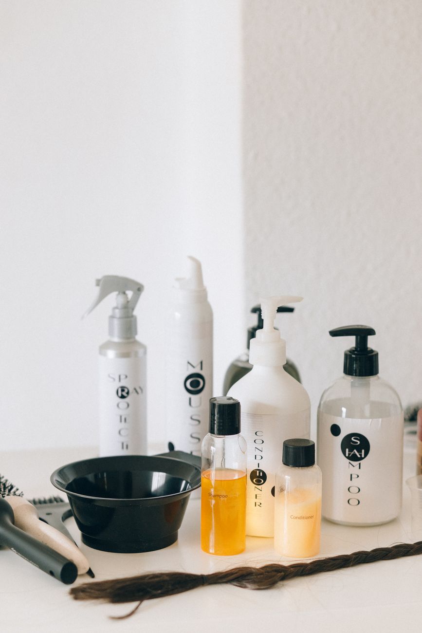 Protecting Your Investment: Essential Sulfate-Free Perm Care 1 assorted cosmetic products near black bowl
