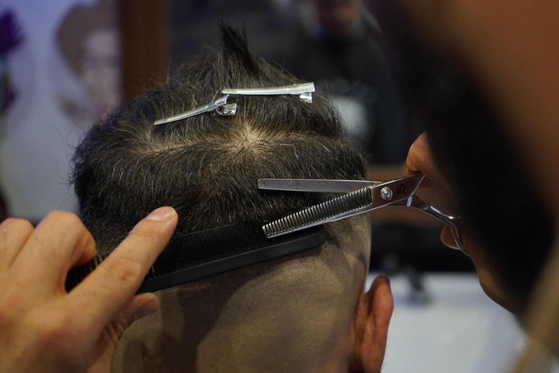shaving and equipment at the barbershop