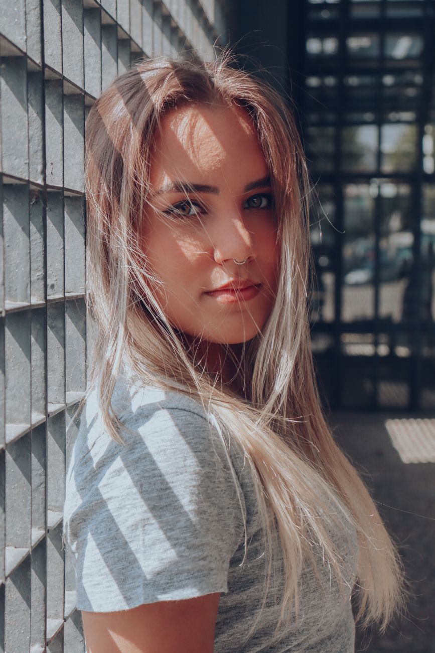 beautiful blonde girl